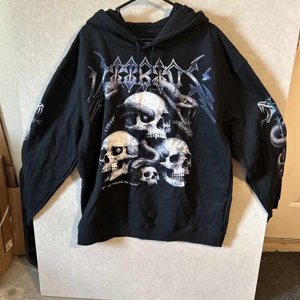 Vitriol Black  Pullover Sweatshirt Size XXL #322